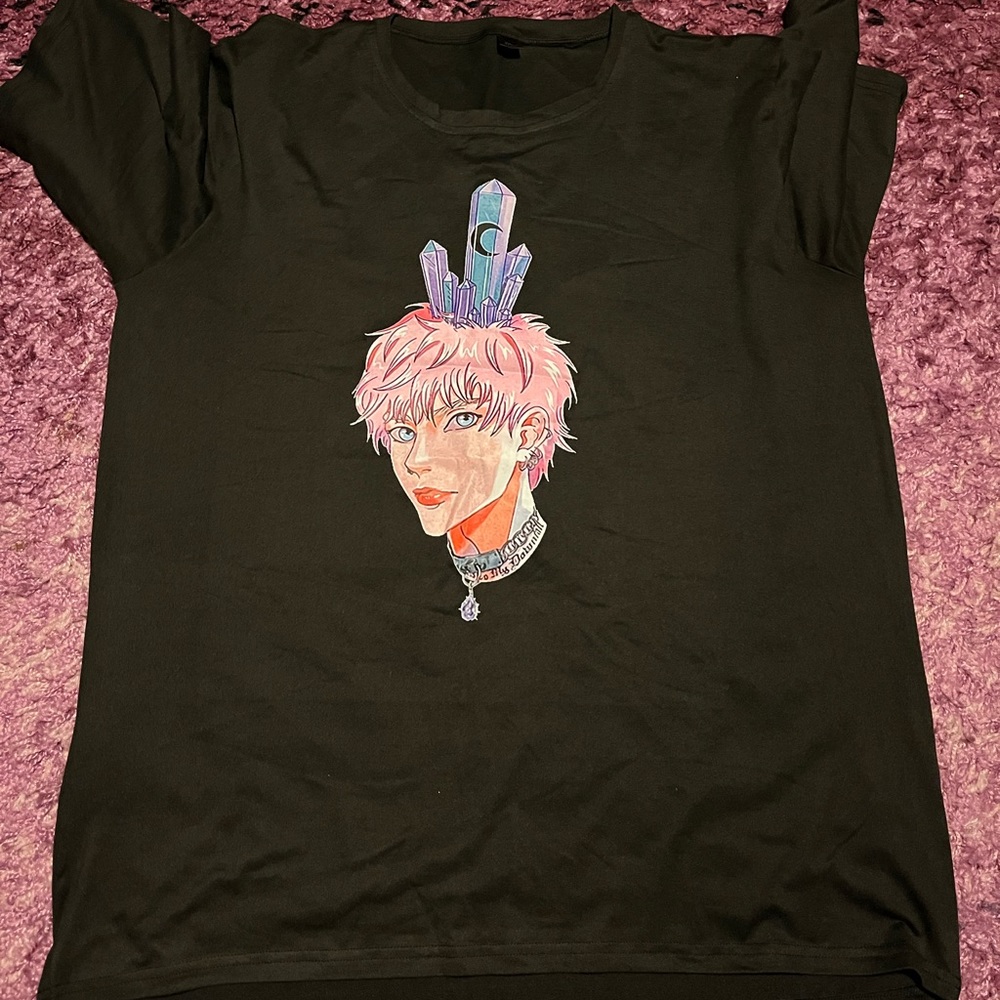 !!SOLD!! Machine Gun Kelly Anime Crystal T-Shirt